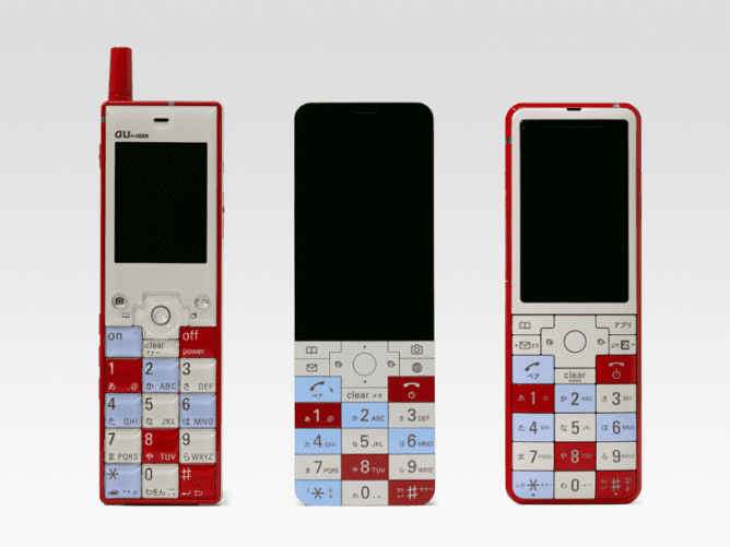 Infobar series phones from KDDI