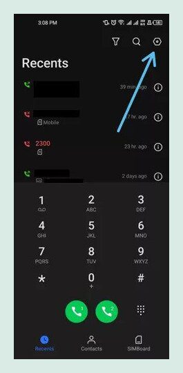 how to find blocked numbers on android