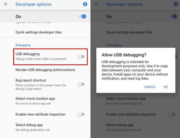 Enable USB Debugging When Android Smartphone is Locked