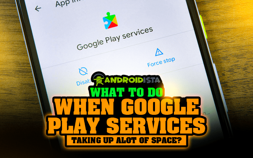 Google Play Store Services Taking Up So Much Space