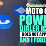 Moto G Power Dialer Icon Doesn't Appear - Androidista