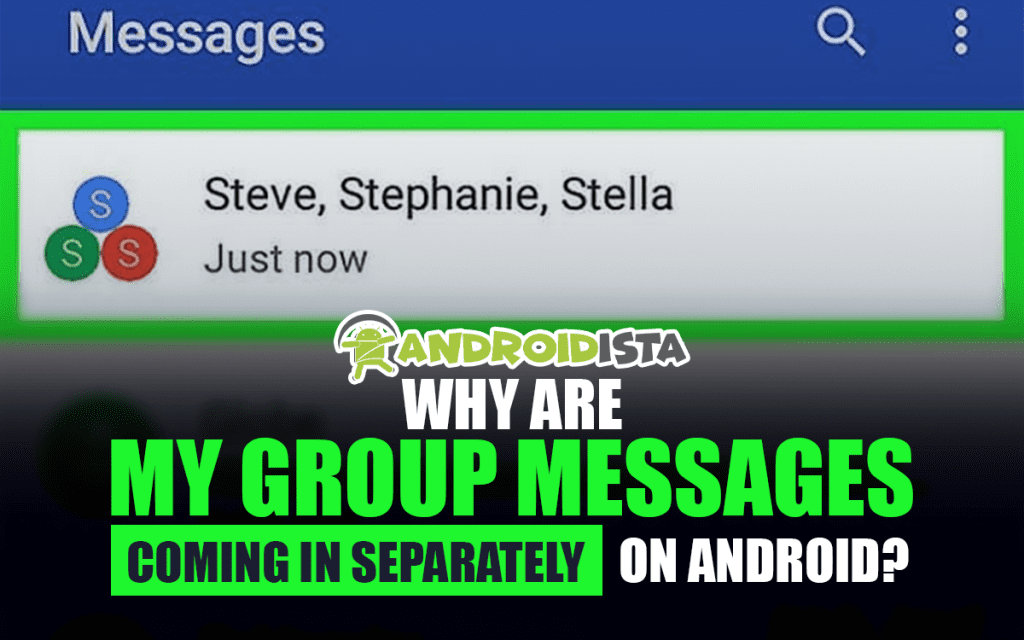 Why Are My Group Messages Coming Separately on Android?